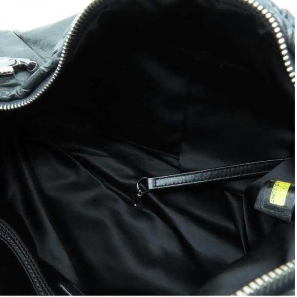 💎 CHANEL 💎 RARE CROISSANT ZIPPER CLOSURE REAL LEATHER - Picture 4 of 12